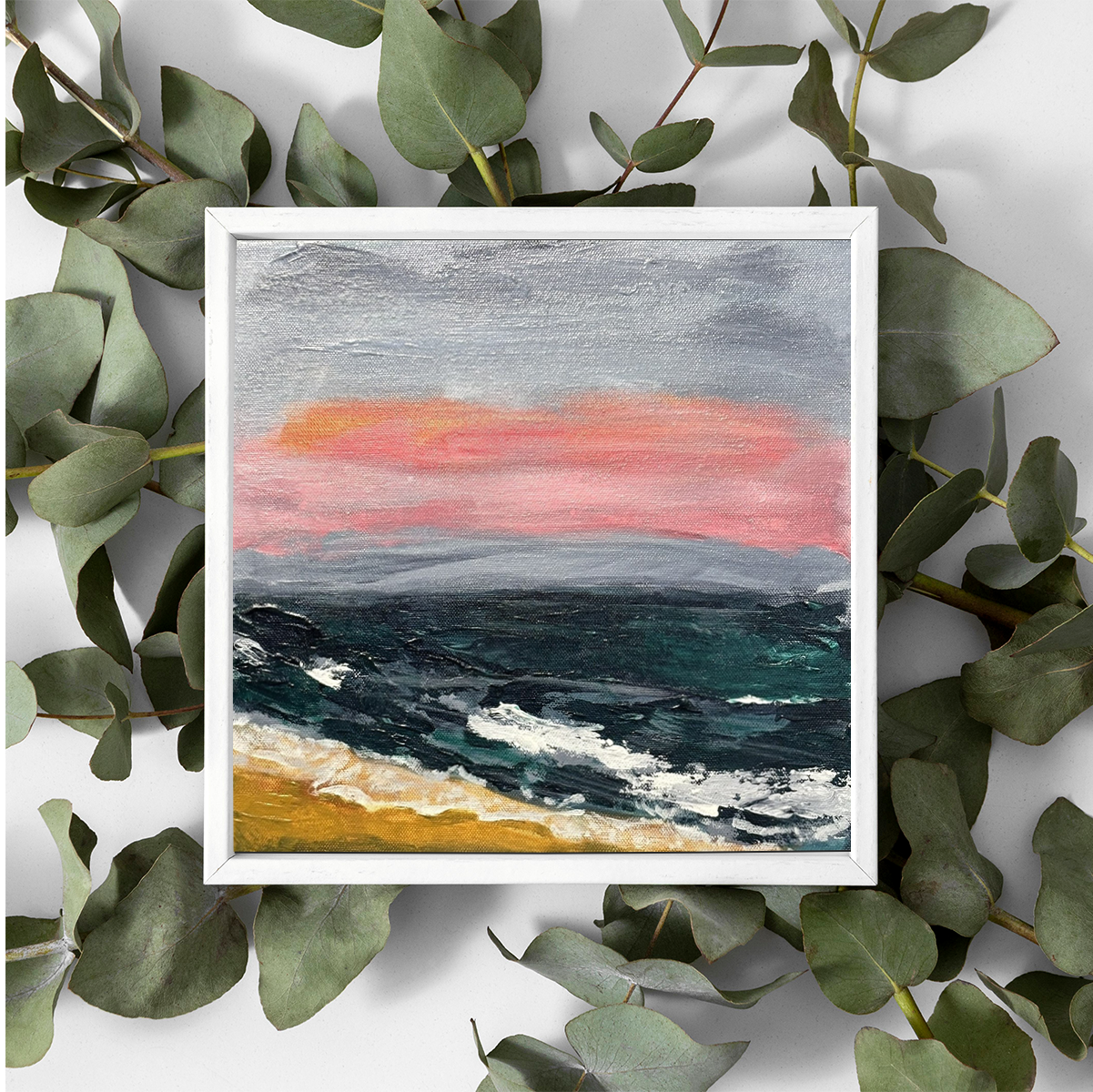 Kurrimine Beach Sunset Original Painting