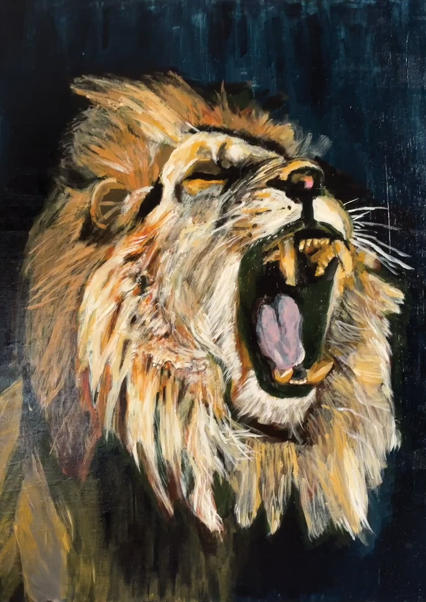 Roaring Lion Poster