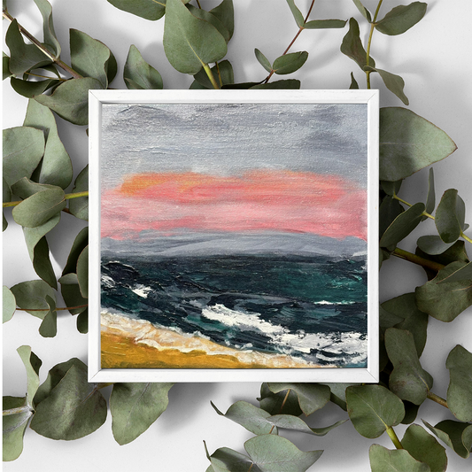 Kurrimine Beach Sunset Original Painting